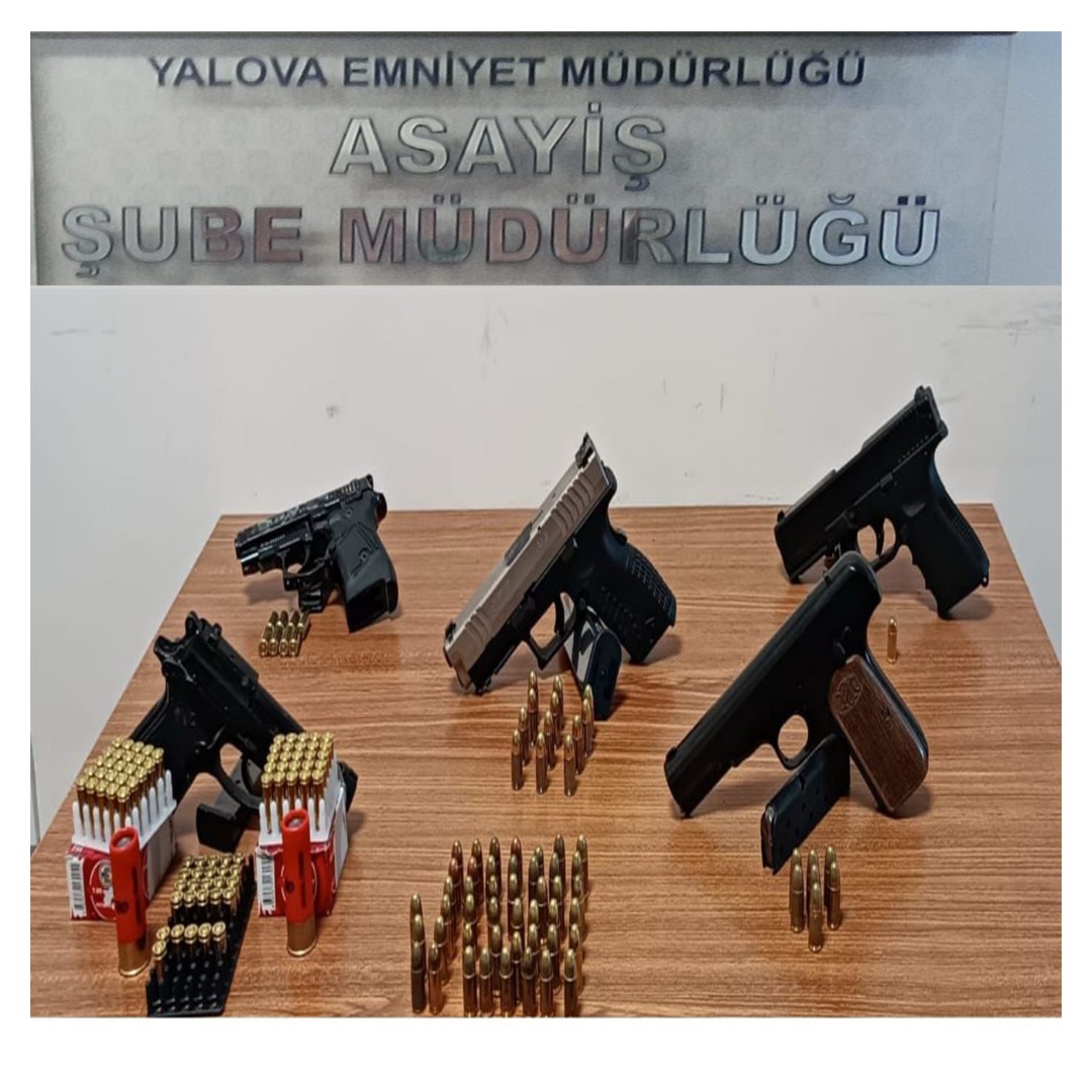 RUHSATSIZ SİLAH OPERASYONU: 12 GÖZALTI