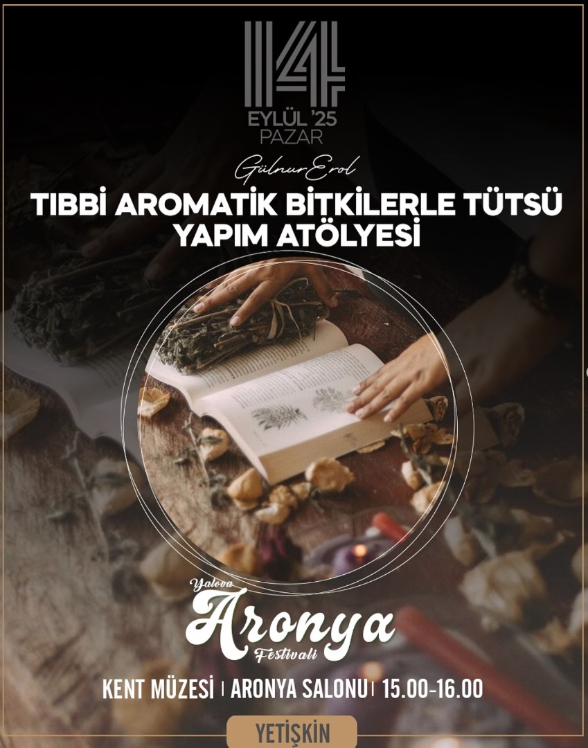 YALOVA ARONYA ve TIBBİ AROMATİK BİTKİLER FESTİVALİ İÇİN GERİ SAYIM BAŞLADI